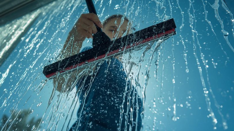 Fensterreinigung: Glasflächen werden fachgerecht geputzt